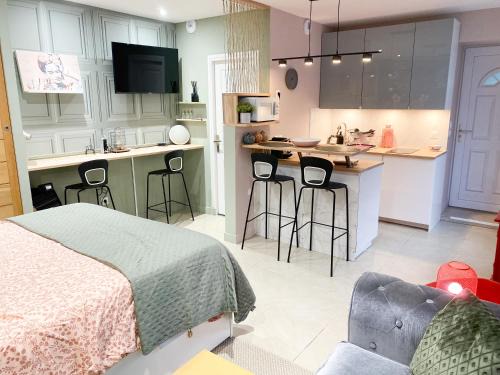 Ferrandiere - Maisons Neuves Apartamento | Studio chic et romantique Lyon
