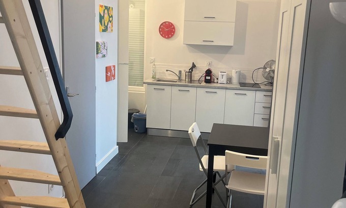 Les Poulettes Apartamento | Studio Clemenceau 2 people Gratte Ciel