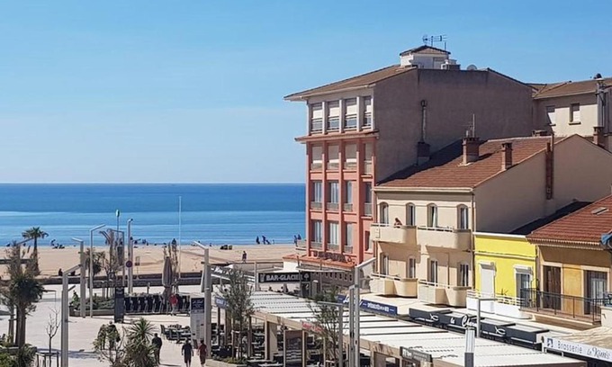 Valras-Plage Apartamento | Studio climatisé, balcon, proche plage et commerces - FR-1-701-57