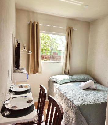 Florianopolis Casa | Studio com ar condicionado e estacionamento gratuito próximo ao aeroporto e praias