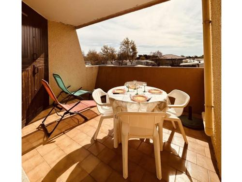 Marseillan Plage Apartamento | Studio Confortable avec Terrasse et Parking Privé, 5 Couchages, Marseillan - FR-1-326-763