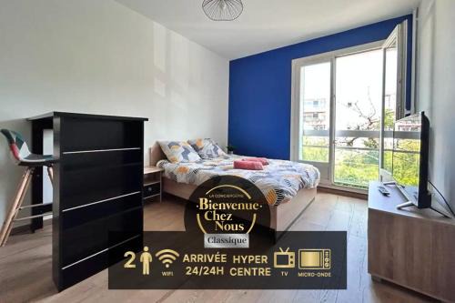 Teilhard Apartamento | Studio confortable et lumineux proche des hôpitaux - Hotel de ville Beaumont