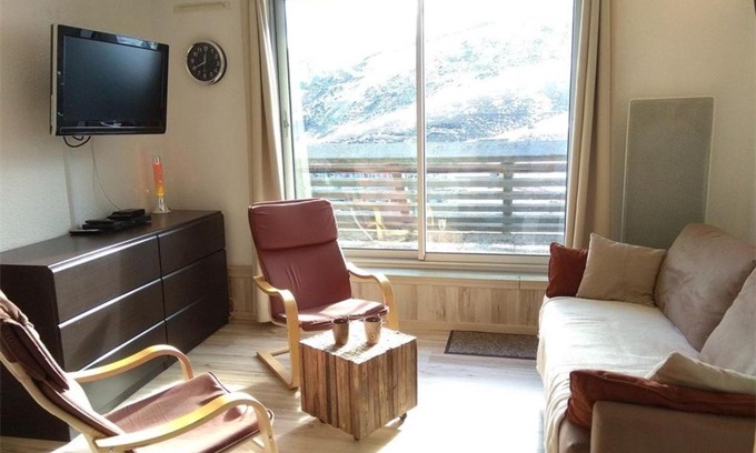 Piau Engaly Apartamento | Studio confortable pour 4 personnes avec balcon à Piau-Engaly - FR-1-457-226