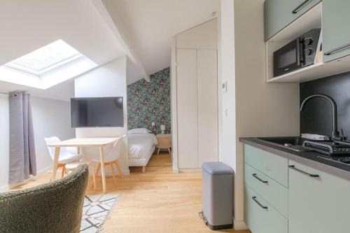 Vassieux - Crepieux Apartamento | Studio cosy & climatisé , Caluire, proche de Lyon