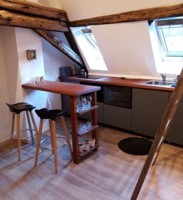 Gueberschwihr Apartamento | Studio cosy dans maison alsacienne