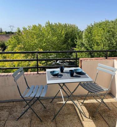 Elancourt Apartamento | Studio Cosy Elancourt, Les terrasses d'Héricé