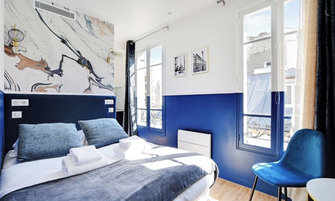 18th Arrondissement Apartamento | Studio Cosy for 2P With A/C - Near Montmartre