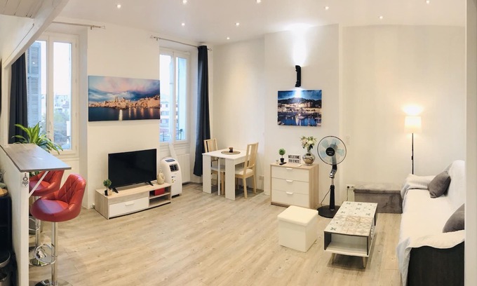 La Conception Apartamento | Studio Cosy Marseille Centre Ville