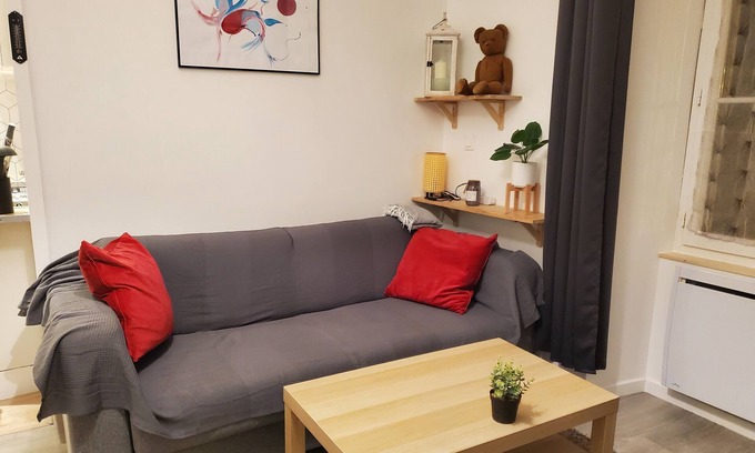 Nogent-le-Rotrou Apartamento | Studio Cosy - Nogent Le Rotrou - Proche Gare