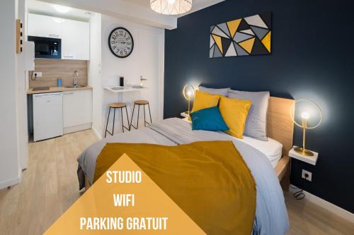 Downtown Apartamento | Studio Cosy - Parking - Wifi - Buanderie - Jardin