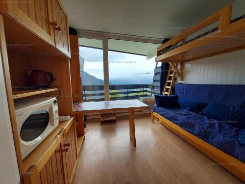 Plan Peisey Apartamento | Studio cosy pour 2 avec balcon à Plan Peisey - FR-1-757-130