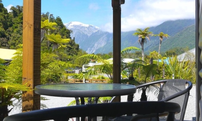 Franz Josef Glacier Cabaña | Studio Cottage con vista a la montaña