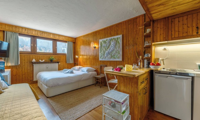 Montroc Apartamento | Studio de Balme, Le Tour (Argentière), France