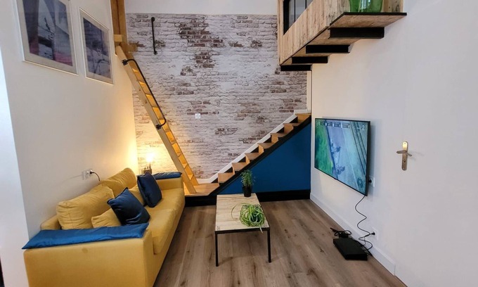 Downtown Le Havre Apartamento | Studio des Halles, en Plein Coeur des Rues Commerçantes, des Restaurants et Bars