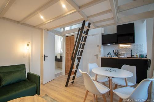 Colombier - Champ de Mars Apartamento | Studio design avec mezzanine - Ty ar Joly