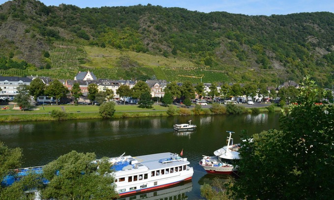Cochem Apartamento | Estudio-Dornfelder-Vista al rio-Baño en la habitacion