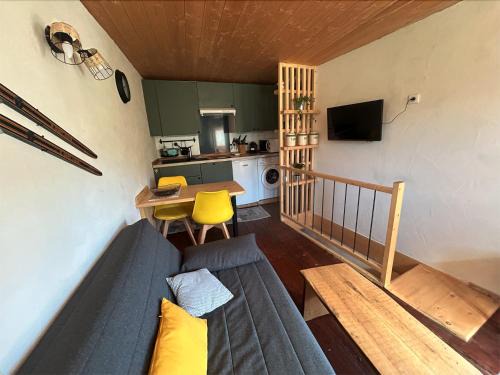 Bourg-Saint-Maurice Apartamento | Studio duplex en face Les Arcs