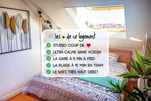 Anatole France Danton Apartamento | Studio "En Coeur de Ville" - Proche Mairie et Quartier Perret - Calme et Charmant
