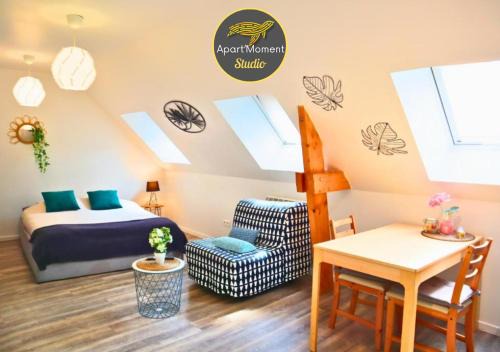 Saint-Omer Apartamento | Studio en plein centre de Saint-Omer - à 5 min de la gare, parking gratuit