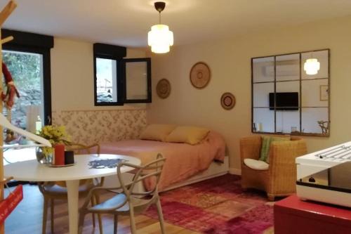 Collobrieres Apartamento | Studio en rez de jardin