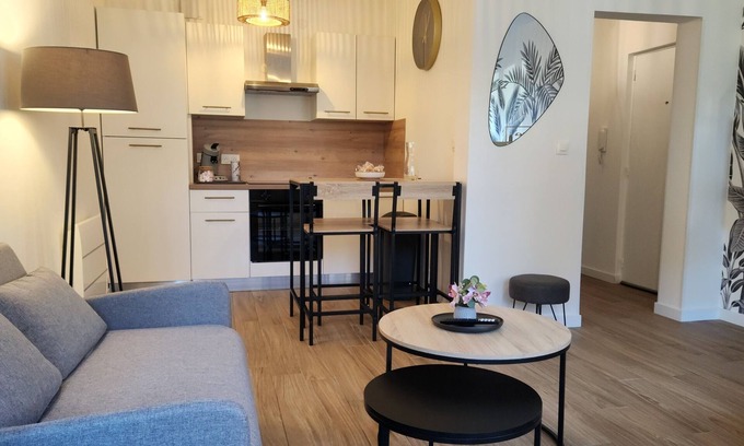 Hagondange Apartamento | Estudio-Baño con ducha-Vista a la Calle-Le nid Coco