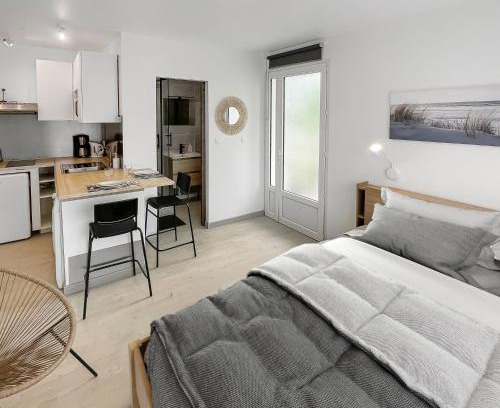 Saint-Medard-en-Jalles Apartamento | Studio entre Bordeaux et l'Atlantique - Jardin