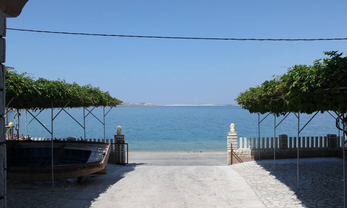 Metajna Apartamento | Apartamento-estudio en la playa Metajna, Pag (AS-6497-b)