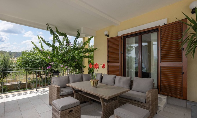Pridraga Apartamento | Apartamento-estudio con terraza y vista al mar Pridraga - Cuskijas, Novigrad (AS-6306-a)