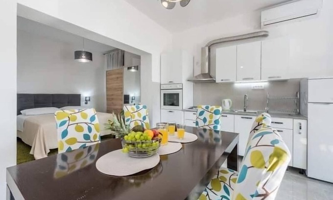 Poljica Apartamento | Apartamento-estudio con terraza y vista al mar Poljica, Trogir (AS-21041-b)