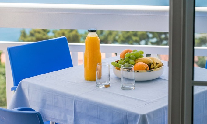Podaca Apartamento | Apartamento-estudio con terraza y vista al mar Podaca, Makarska (AS-6736-a)