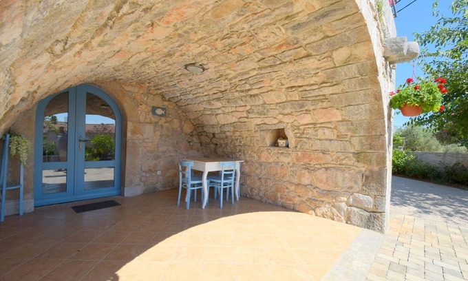 Skrbcici Apartamento | Apartamento-estudio con una terraza Skrbčići, Krk (AS-20440-a)