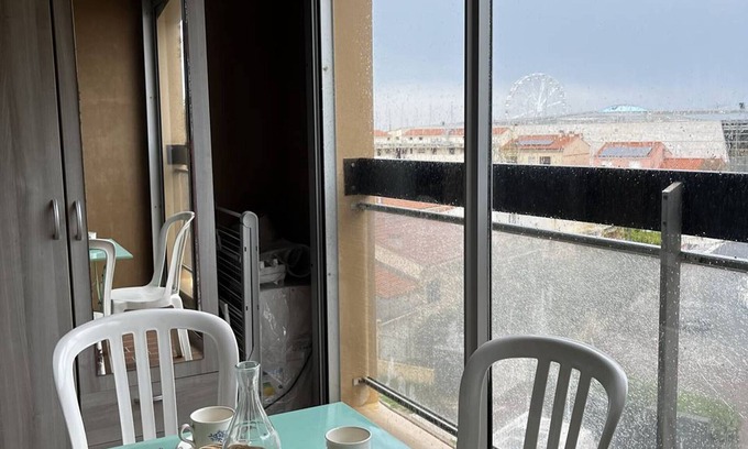 Le Port Apartamento | Estudio para 4 personas con Parking - Canet-Plage