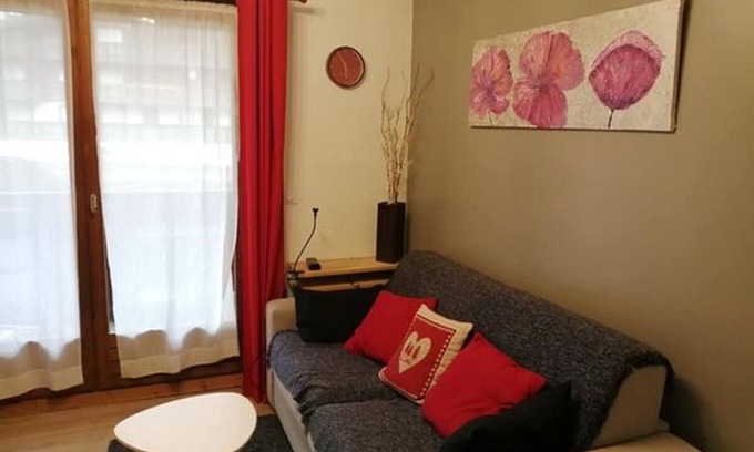 Les Contamines-Montjoie Apartamento | Studio sleeps 4, 400 m from cable car