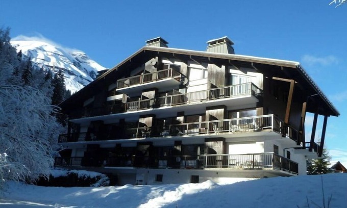 Les Contamines-Montjoie Apartamento | Studio 275 south-facing, 4-minute walk (Lay gondola) heated indoor pool