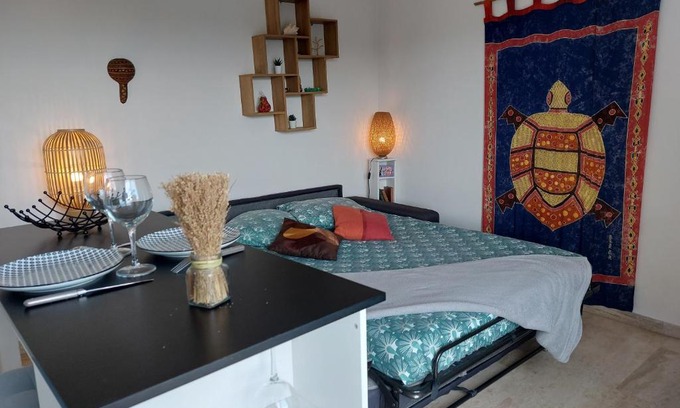 Mandelieu-La-Napoule Apartamento | Studio Golf Riviera - Axelle Loc'Appart
