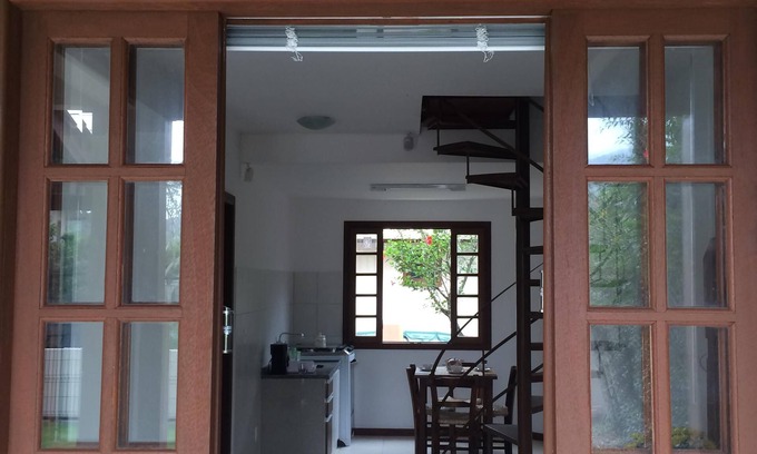 Porto da Lagoa Apartamento | Estudio en la laguna con vista al bosque