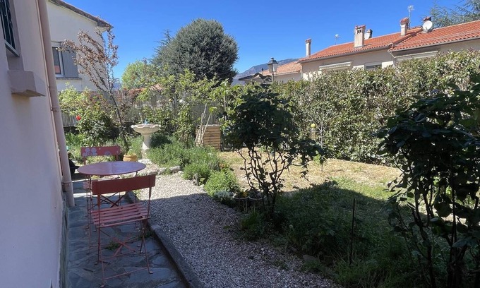 Vernet-les-Bains Apartamento | Studio in residential area with garden