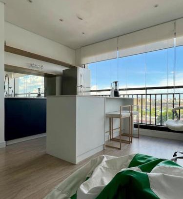 Bom Retiro Apartamento | Studio INCRÍVEL Vista Anhembi, Sambódromo,Allianz,Pro Magno, Center Norte, Pacaembu, Espaço Unimed e Canindé