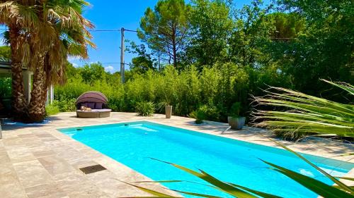 Vidauban Casa | studio indépendant dans villa avec piscine jacuzzi