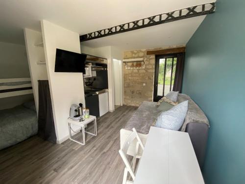 Huismes Apartamento | Studio Indre climatisé, La halte de Cuzé, aux abords de la Loire à vélo