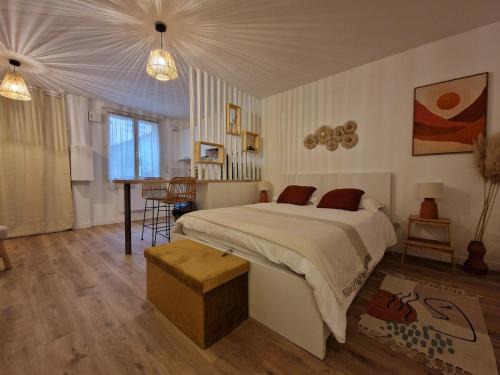Saint-Fons Apartamento | Studio Intime & Chaleureux - Terrasse privative - Lyon Sud