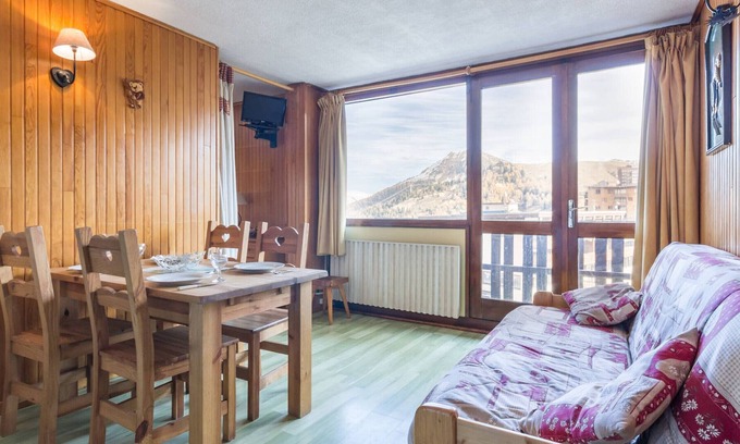 Plagne Centre Apartamento | Estudio La Plagne, estudio, 4 personas