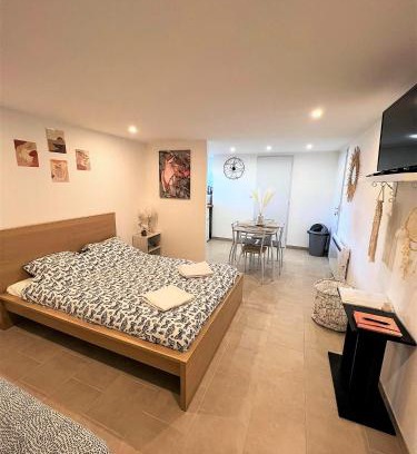 Noyers-sur-Cher Apartamento | Studio Le Plum'Art, 10mn Zoo de Beauval avec jardin