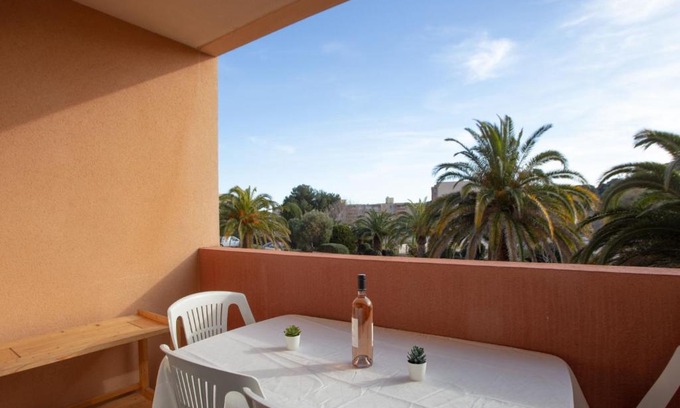 La Faviere Apartamento | Studio Les Rives de la Favière-14 by Interhome
