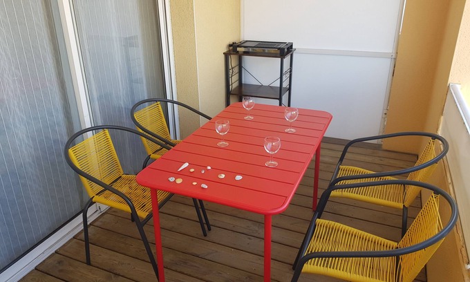 La Turballe Apartamento | Studio less than 50m from the sailing school...