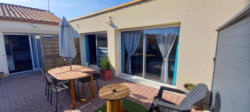 Saint-Michel-Chef-Chef Apartamento | Studio location saisonnière bord de mer.