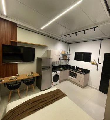 Coloninha Apartamento | Studio Loft 08 novo e aconchegante, Gaspar centro, 15 minutos de Blumenau