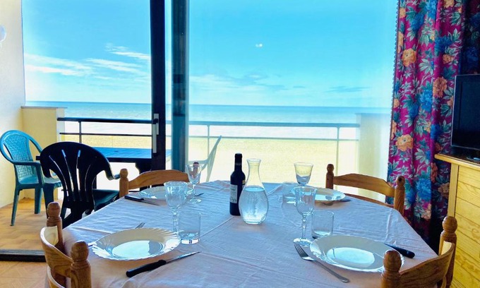 Cayeux-sur-Mer Apartamento | Studio lumineux face mer à Cayeux sur mer