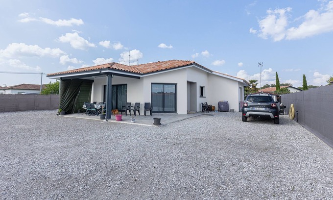 Magescq Apartamento | Estudio "Marrocq" con jardín compartido