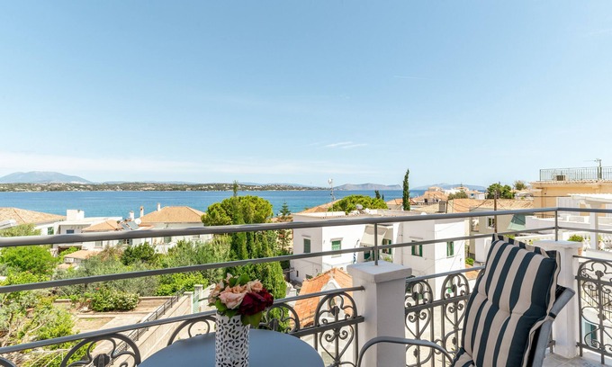 Spetses Apartamento | Estudio 'Martha's House' con vistas al mar, Wi-Fi y aire acondicionado